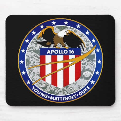 Apollo 16 mouse pad