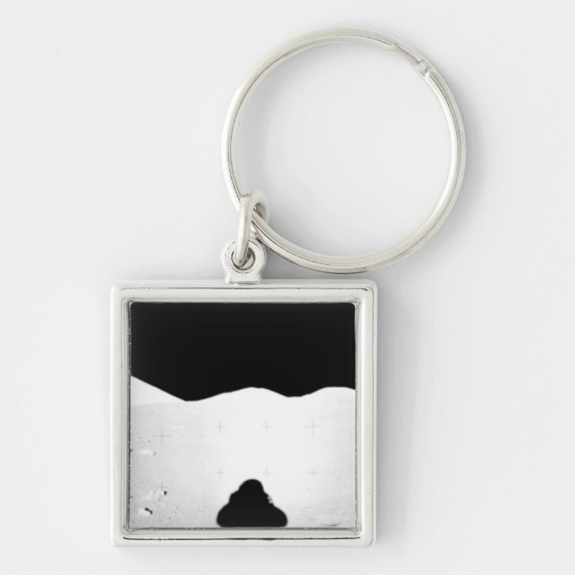 Apollo 17 assembled panorama 2 keychain (Front)