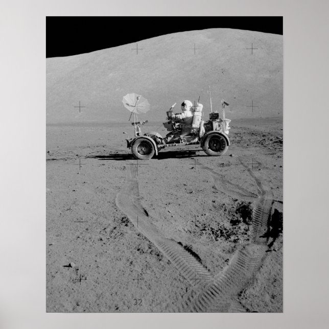 Apollo 17 Lunar Roving Vehicle Poster (Front)