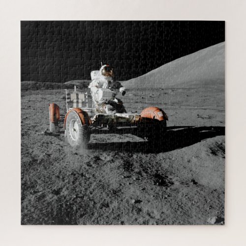 Apollo 17 Mission Lunar Rover December 1972 Jigsaw Puzzle