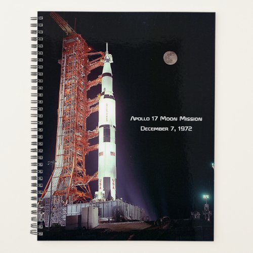 Apollo 17 Moon Mission Can Cooler Planner