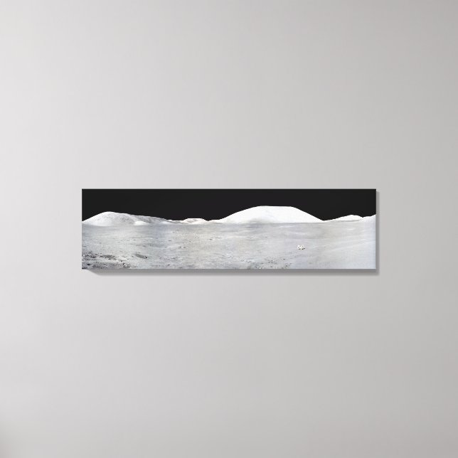 Apollo 17 Panorama Canvas Print (Front)