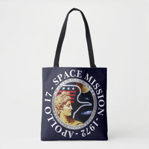 Apollo 17 Space Mission 1972 Insignia Tote Bag