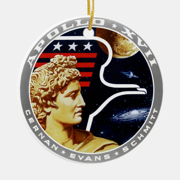 Apollo 17 The Final Hurrah Christmas Ornaments