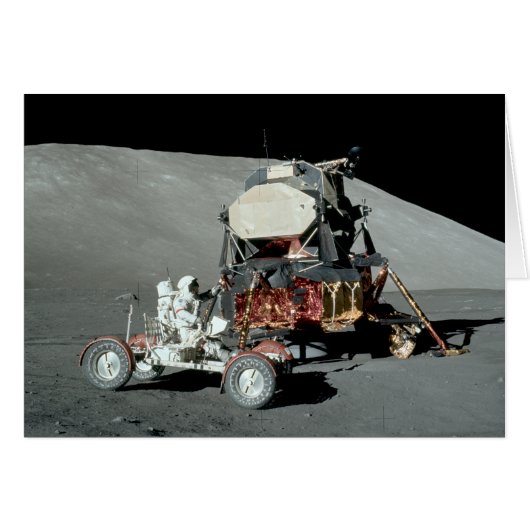 Apollo 17 - The Final Manned Moon Landing Cards (Front Horizontal)