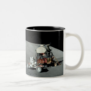 Apollo 17 - The Final Manned Moon Landing Two-Tone Coffee Mug