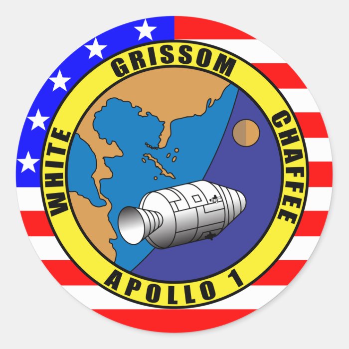 Apollo 1 stickers