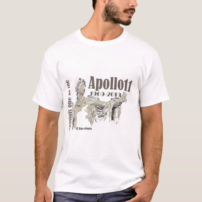 Apollo 2019-1969 Moon mission Space T-Shirt (Front)