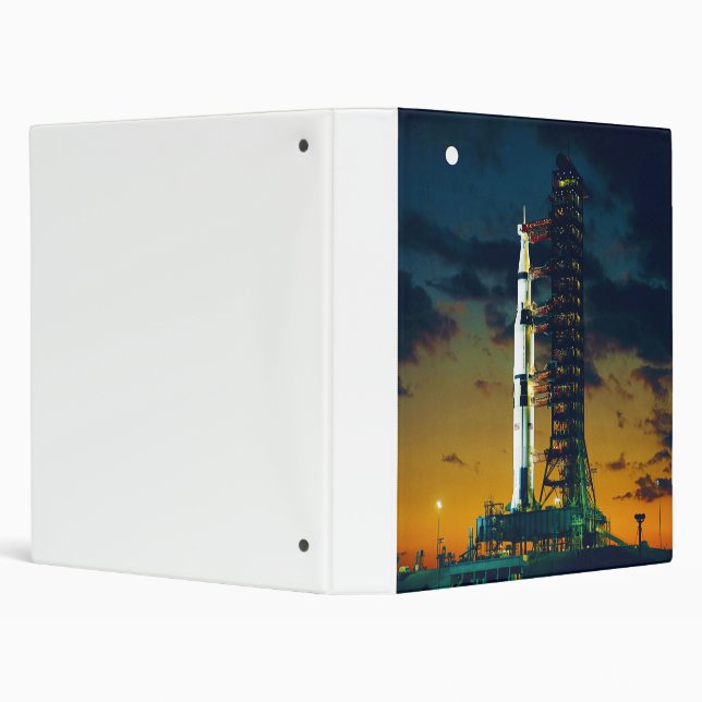 Apollo 4 Saturn V on Pad A Launch Complex 39 Binder (Background)