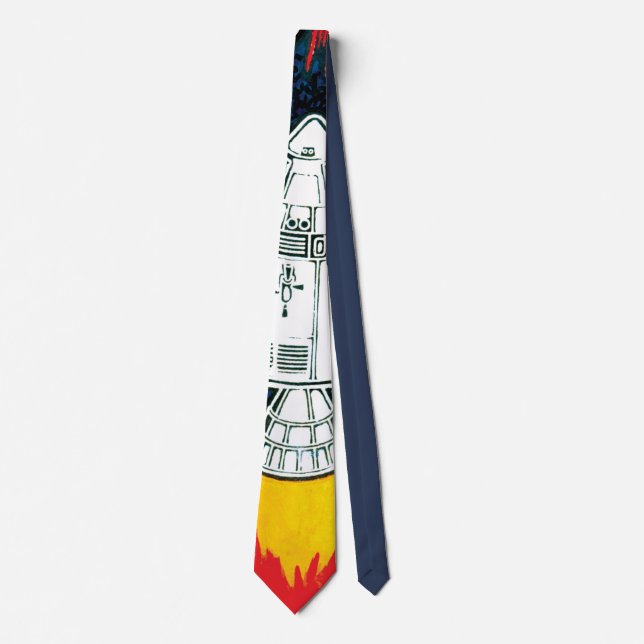 Apollo 7 NASA Mission Patch Logo Neck Tie (Front)