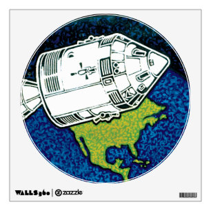 Apollo 7 NASA Mission Patch Logo Wall Decal