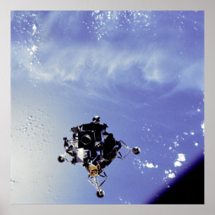 Apollo 9 Lunar Module Poster