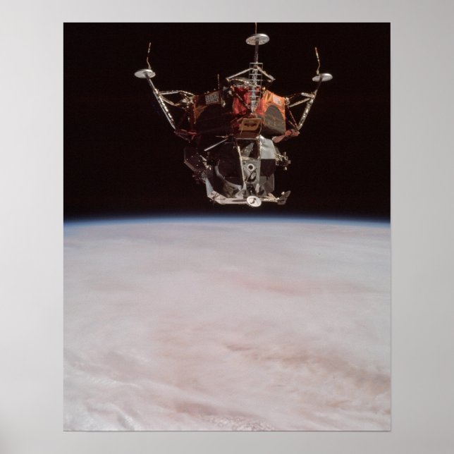 Apollo 9 Lunar Module "Spider" Poster (Front)