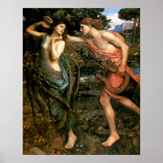 Apollo And Daphne Poster 1810
