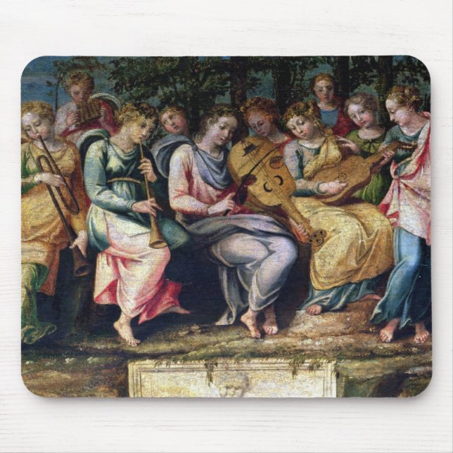 Apollo and the Muses, 1600 Mouse Pad (Front)