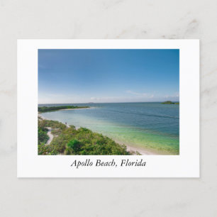 Apollo Beach and the Gulf of Mexico Postcard