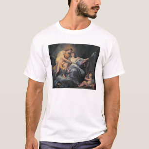 Apollo caressing the nymph Leucothea (oil on canva T-Shirt