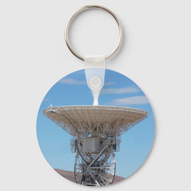 Apollo Deep Space Dish Antenna Keychain (Front)