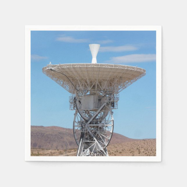 Apollo Deep Space Dish Antenna Napkins (Front)