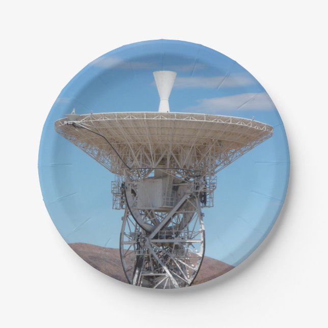 Apollo Deep Space Dish Antenna Paper Plates (Front)