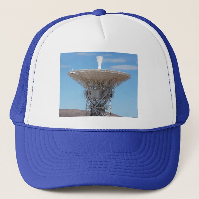 Apollo Deep Space Dish Antenna Trucker Hat (Front)