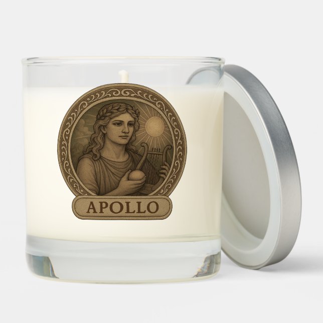 Apollo Deity Candle – God of Light (Lid)