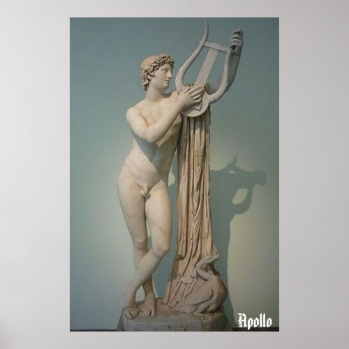 Apollo  Greek God  Poster