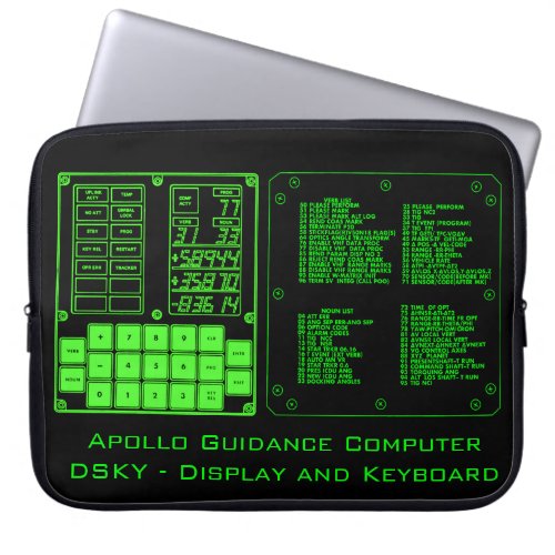 Apollo Guidance Computer Laptop Sleeve 15