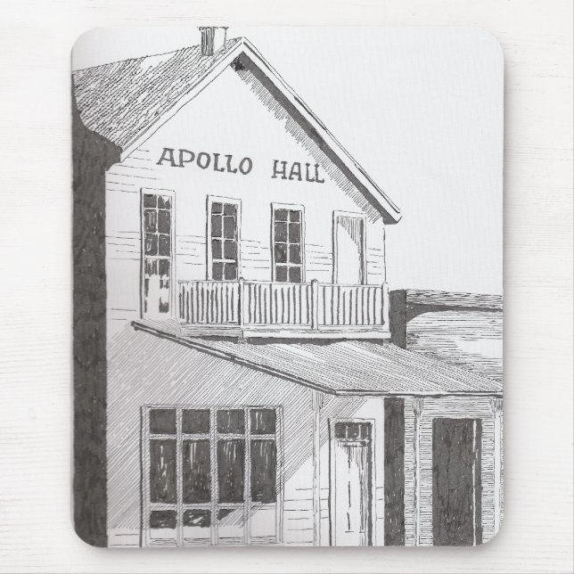 Apollo Hall mousepad (Front)