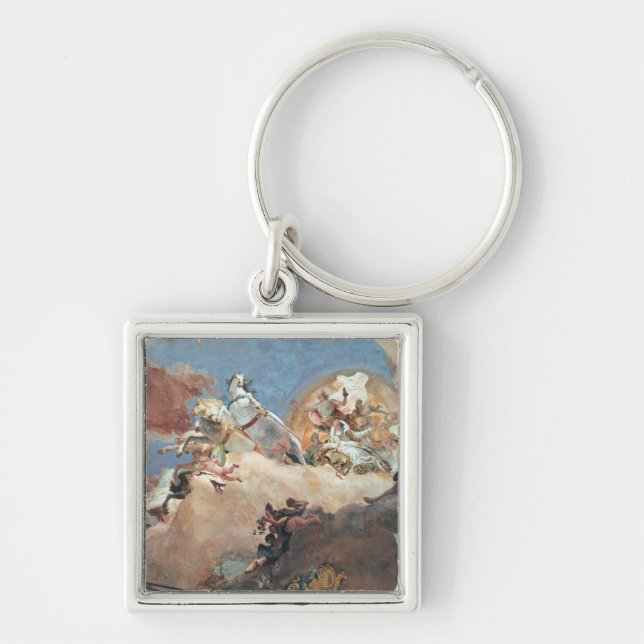 Apollo in his Sun Chariot driving Beatrice I Keychain (Front)
