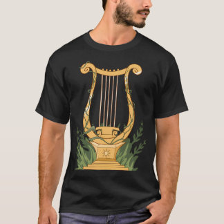Apollo Lyre Greek Mythology Sticker T-Shirt