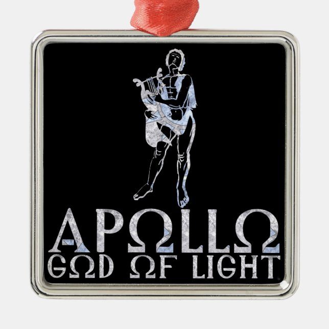 Apollo Metal Ornament (Front)