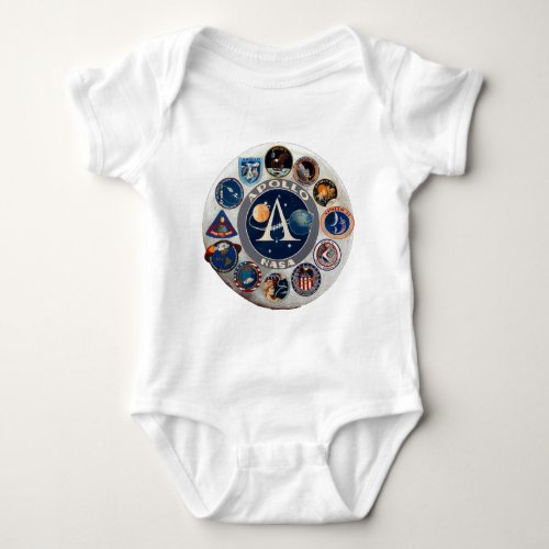 Apollo Program Commemorative Logo Baby Bodysuit