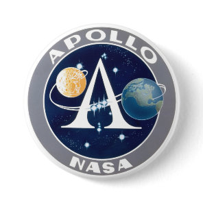 Apollo Program Logo Pinback Button