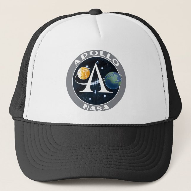 Apollo Program Logo Trucker Hat (Front)
