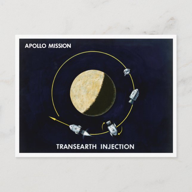 Apollo Program - Moon Mission Artist Concept (Front)