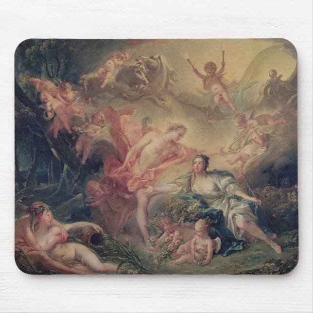 Apollo Revealing his Divinity Mouse Pad (Front)