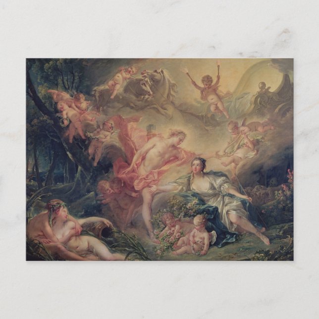 Apollo Revealing his Divinity Postcard (Front)