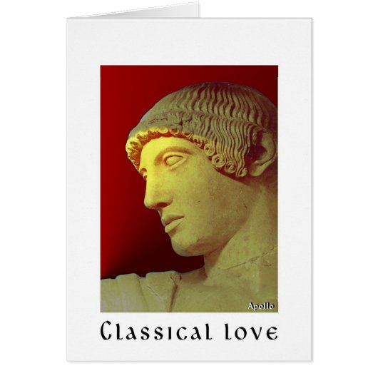 Apollo - Sanctuary of Olympia in Greece Cards (Front)