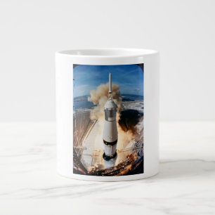 Apollo Saturn V Rocket launch to Moon 1969 Giant Coffee Mug