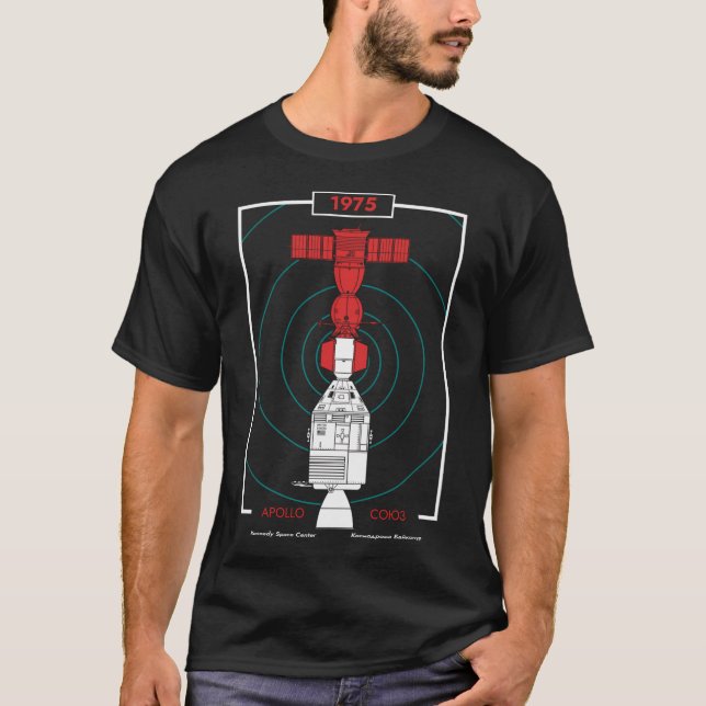 Apollo-Soyuz Test Project (1975) (Pop) T-Shirt (Front)