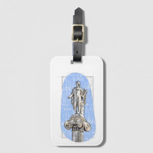 Apollo Statue – Greek Mythology Travel Accessory Luggage Tag