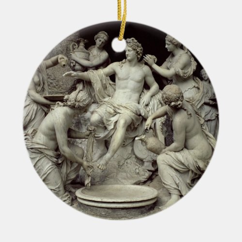 Apollo Tended by the Nymphs intended for the Grot Ceramic Ornament