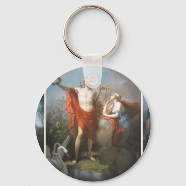 apollo & the muses keychain (Front)
