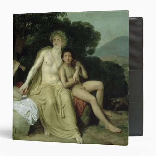 Apollo with Hyacinthus and Cyparissus 3 Ring Binder