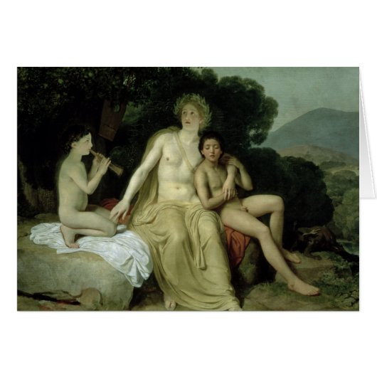 Apollo with Hyacinthus and Cyparissus Cards (Front Horizontal)