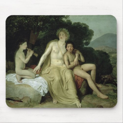 Apollo with Hyacinthus and Cyparissus Mouse Pad