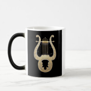Apollo's Lyre Greek Mythology Art Nouveau Design Color Morph Mug