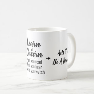 Apologetics Berean Bible Verse Script Coffee Mug