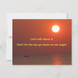 Apology Card